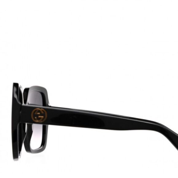 Gucci Classic Oversized Rectangular Sunglasses GG0096S NWT $500 main image 9